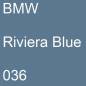 Preview: BMW, Riviera Blue, 036.